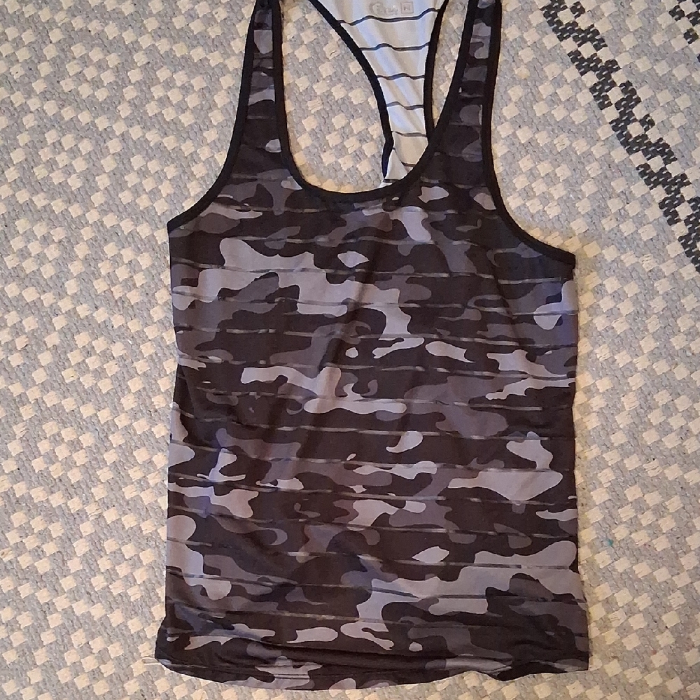 Urban Camo Racerback Tank Top